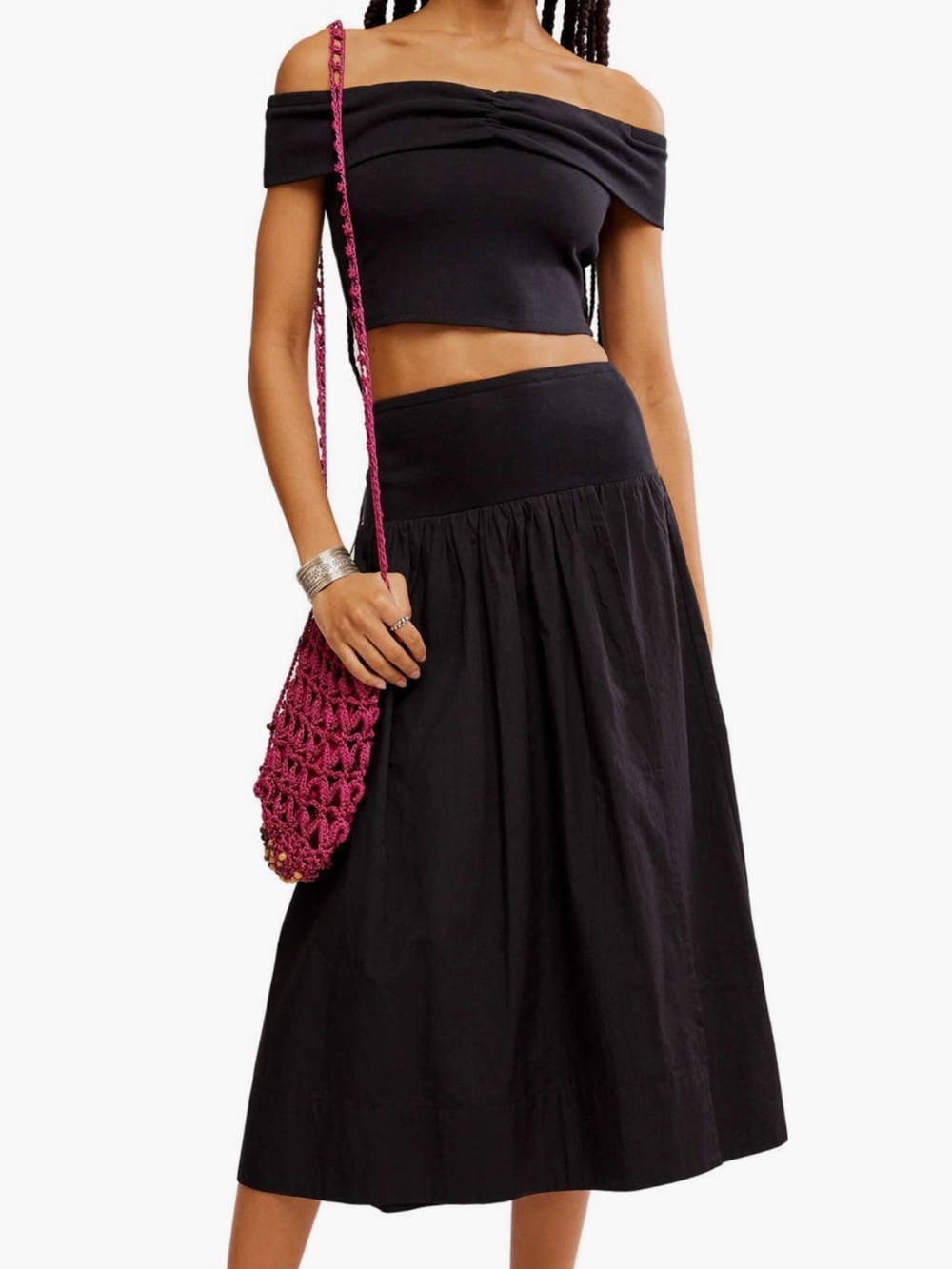 Free People Top & Skirt Set